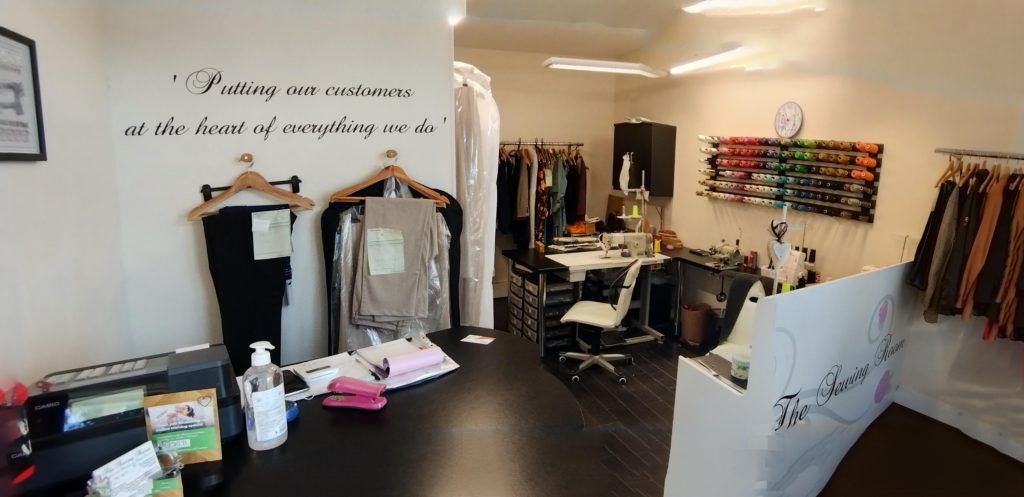 Clothing Alteration & Repair Services Business For Sale £25,000 Plus SAV